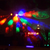 Lichteffekte beim Party DJ