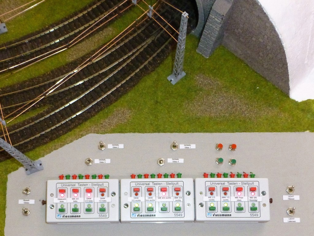 Das Schaltpult